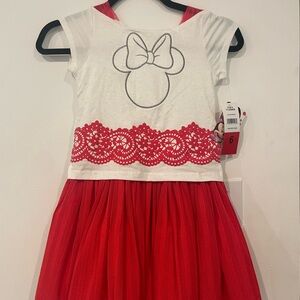 Disney Red and White Minnie Mouse Dress